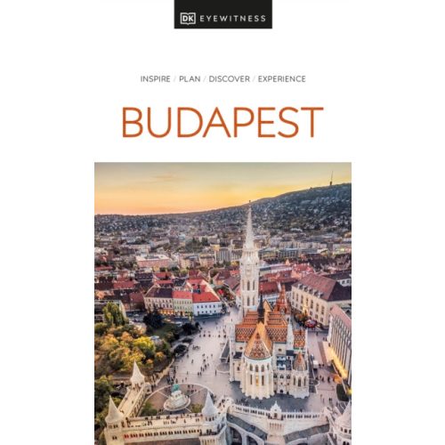 Budapest útikönyv DK Eyewitness Guide, angol 2022