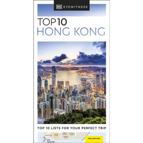 Hong Kong útikönyv Top 10 DK Eyewitness Guide, angol 2022