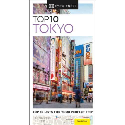 Tokyo útikönyv Top 10 DK Eyewitness Guide, angol 2023