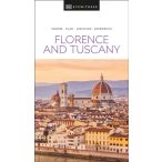   Florence Tuscany Firenze Toszkána útikönyv, Firenze útikönyv DK Eyewitness Guide, angol 2023 