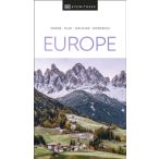 Europe DK Eyewitness Guide Európa útikönyv angol 2023
