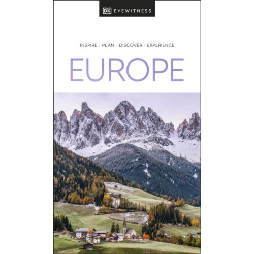 Europe DK Eyewitness Guide Európa útikönyv angol 2023