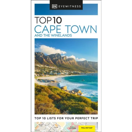 Cape Town útikönyv, Cape Town Winelands útikönyv Top 10  DK Eyewitness Guide, angol 2023