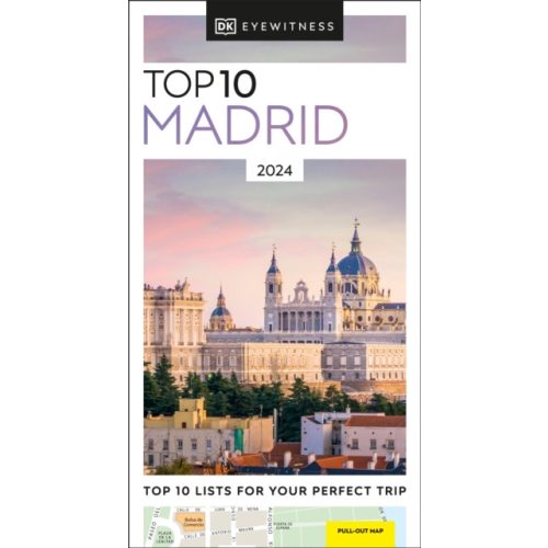 Madrid útikönyv Top 10 DK Eyewitness Guide, angol 2024