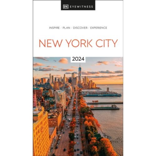 New York City útikönyv DK Eyewitness Guide, New York útikönyv angol 2023-24