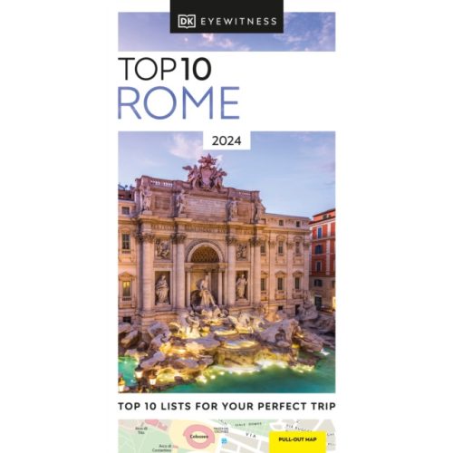 Rome Róma útikönyv DK Eyewitness Top 10 Rome angol 2024  