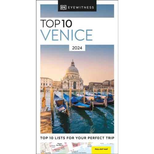 Velence útikönyv Venice Top 10 DK Eyewitness Guide, angol  2023