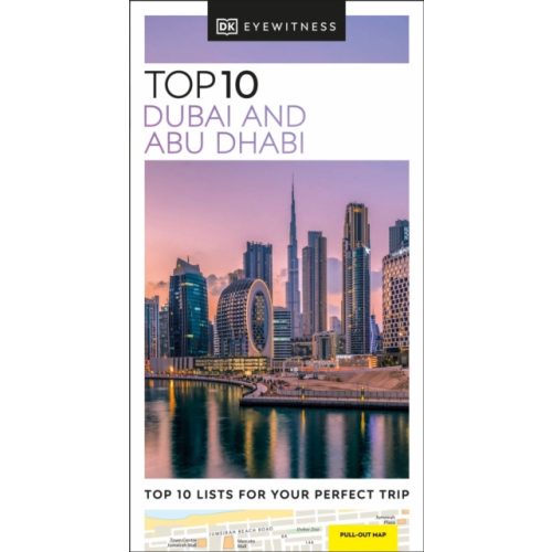 Dubai útikönyv, Abu Dhabi útikönyv Top 10 DK Eyewitness Guide, angol 2023