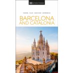   Barcelona útikönyv Barcelona & Catalonia DK Eyewitness Guide, angol 2024