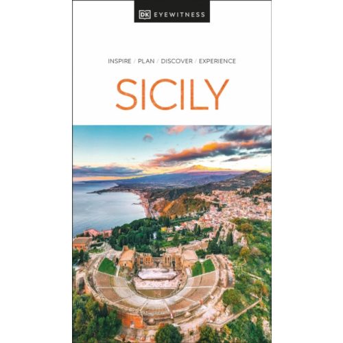 Szicília útikönyv Sicily DK Eyewitness Guide, angol 2024.