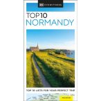   Normandy, Normandia útikönyv Top 10  DK Eyewitness Guide, angol 2024.