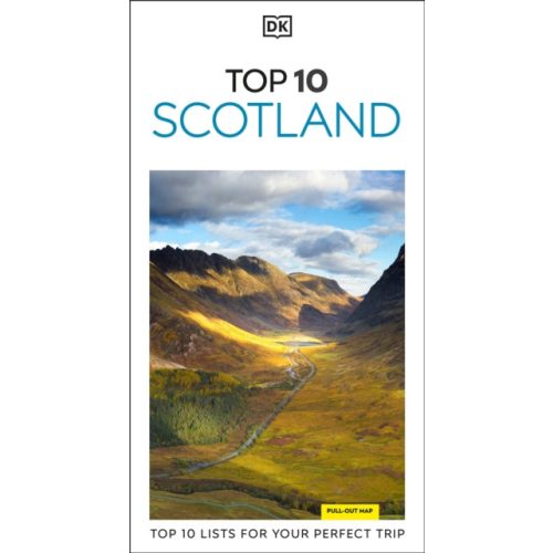 Skócia útikönyv Scotland Top 10 DK Eyewitness Guide, angol 2025.