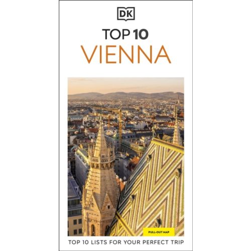 Vienna DK Eyewitness Top 10 Guide, Bécs útikönyv angol 2025.