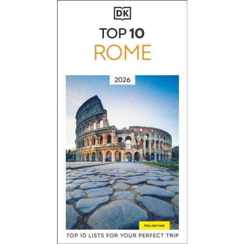Rome Róma útikönyv DK Eyewitness Top 10 Rome angol 2025.  