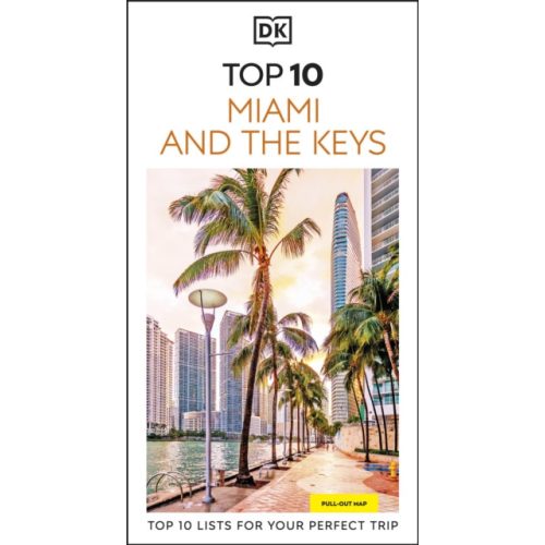 Miami útikönyv, Miami & the Keys útikönyv Top 10 DK Eyewitness Guide, angol 2025.