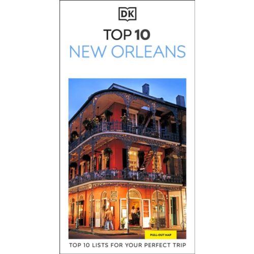 New Orleans útikönyv Top 10 DK Eyewitness Guide, angol 2026.