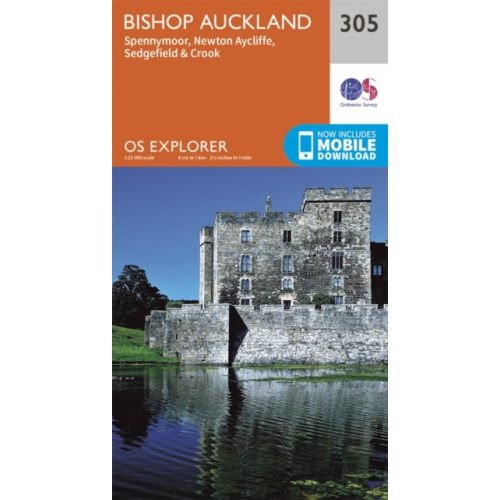Bishop Auckland  térkép - Spennymoor and Newtown : 305