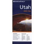 Utah állam térkép, Utah térkép Rand Mc. Nally  