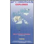   Spitsbergák térkép, Spitsbergen térkép 1 : 1000 000   2001