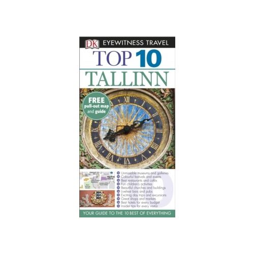 Tallinn útikönyv DK Eyewitness Top 10, Tallin útikönyv  angol   