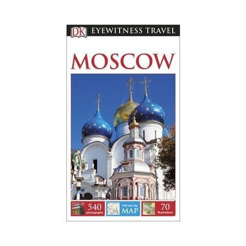 Moscow Moszkva útikönyv DK Eyewitness Guide, angol 2015