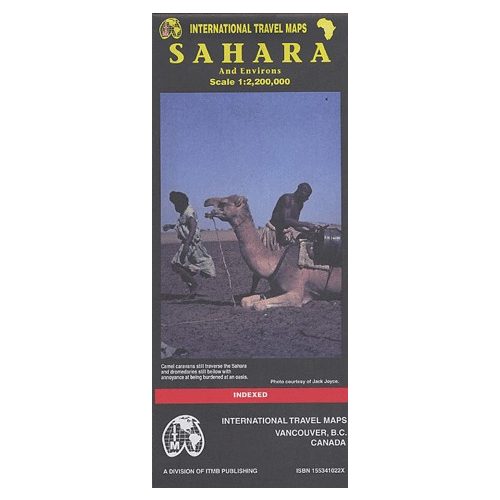 Sahara térkép ITM 1:3 850 000 
