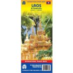 Kambodzsa, Laos térkép ITM  1:200 000 