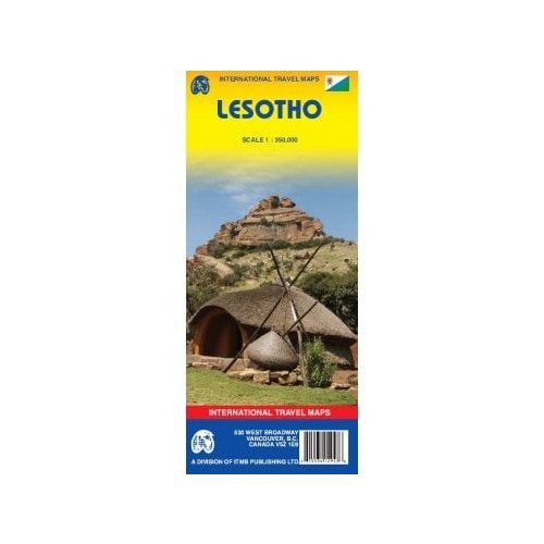 Lesotho térkép ITM 1:350 000 