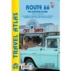 Route 66 térkép, kis autóatlasz ITMB 