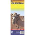   Mauritánia térkép ITM 1:2 000 000 Mauritánia autós térkép