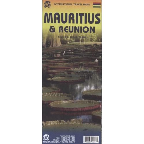 Mauritius térkép ITM kiadó 1:90 000 