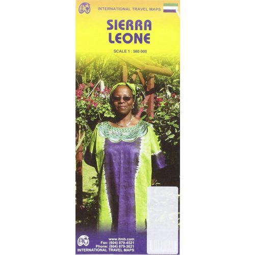 Sierra Leone térkép ITM 1:560 000 