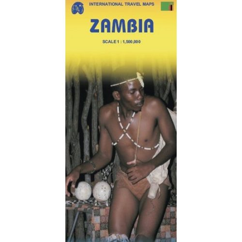 Zambia térkép ITM 1:1 500 000 