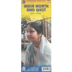 India észak és nyugat térkép ITM 1:1 900 000 