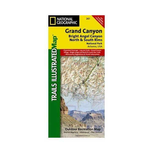 Grand Canyon térkép National Geographic 