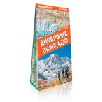 Annapurna térkép Nepál Himalaya National Geographic