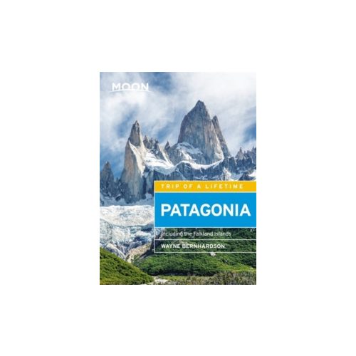 Patagonia útikönyv Moon, angol (Fifth Edition) : Including the Falkland Islands
