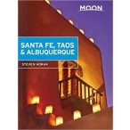   Santa Fe, Taos & Albuquerque útikönyv Moon, angol (Fifth Edition)