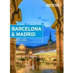 Barcelona & Madrid útikönyv Moon, angol (First Edition)