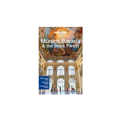 Munich Bavaria Black Forest Lonely Planet, München útikönyv 