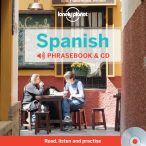   Lonely Planet spanyol szótár és CD Spanish Phrasebook & Dictionary and Audio CD 2015