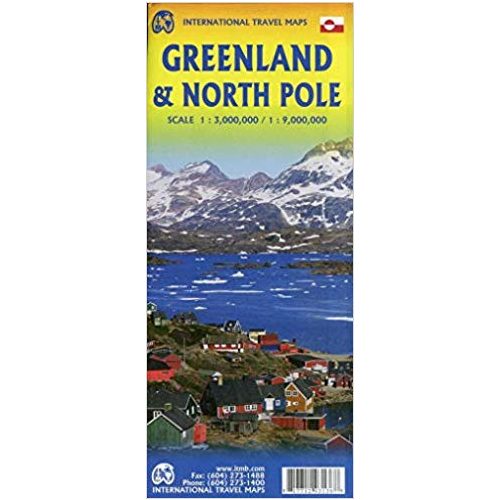 Greenland térkép ITM 1:500 000 