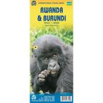   Ruanda térkép, Burundi térkép 1:1 300 000 Rwanda térkép