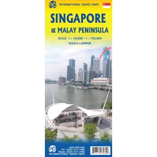 Singapore Szingapur térkép ITM 1:10 000  