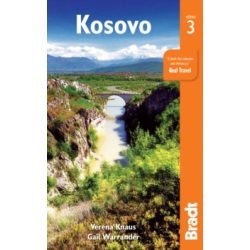 Koszovó útikönyv, Kosovo útikönyv Bradt 2017 - angol