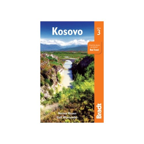 Koszovó útikönyv, Kosovo útikönyv Bradt 2017 - angol
