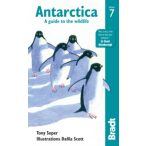  Antarktisz útikönyv, Antarctica útikönyv: A Guide to the Wildlife Bradt 2018 - angol