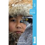   Kazakhstan útikönyv Bradt Kazahstan, Kazasztán 2018 - angol