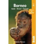   Borneo útikönyv Bradt - angol, Borneo : Sabah Sarawak Brunei