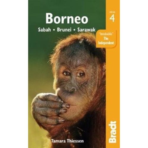 Borneo útikönyv Bradt - angol, Borneo : Sabah Sarawak Brunei